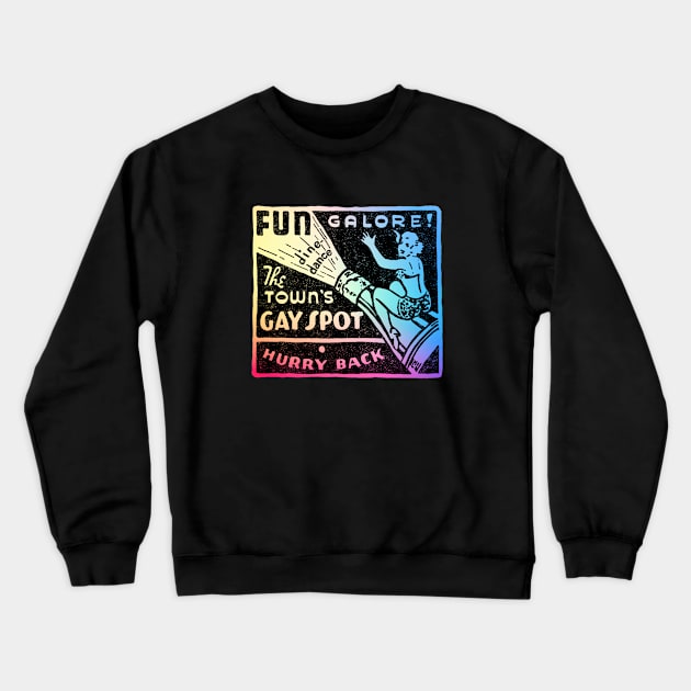 Fun Galore! Color Crewneck Sweatshirt by Wright Art